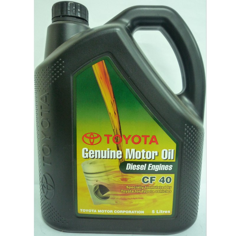 Toyota Genuine Motor Oil for Diesel Engines CF40, API CF 