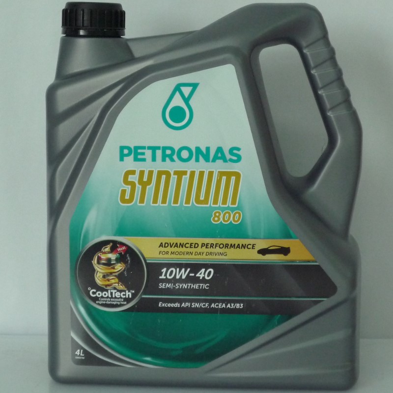 Petronas Syntium 800 Semi-Synthetic 10W-40, API SN/CF 
